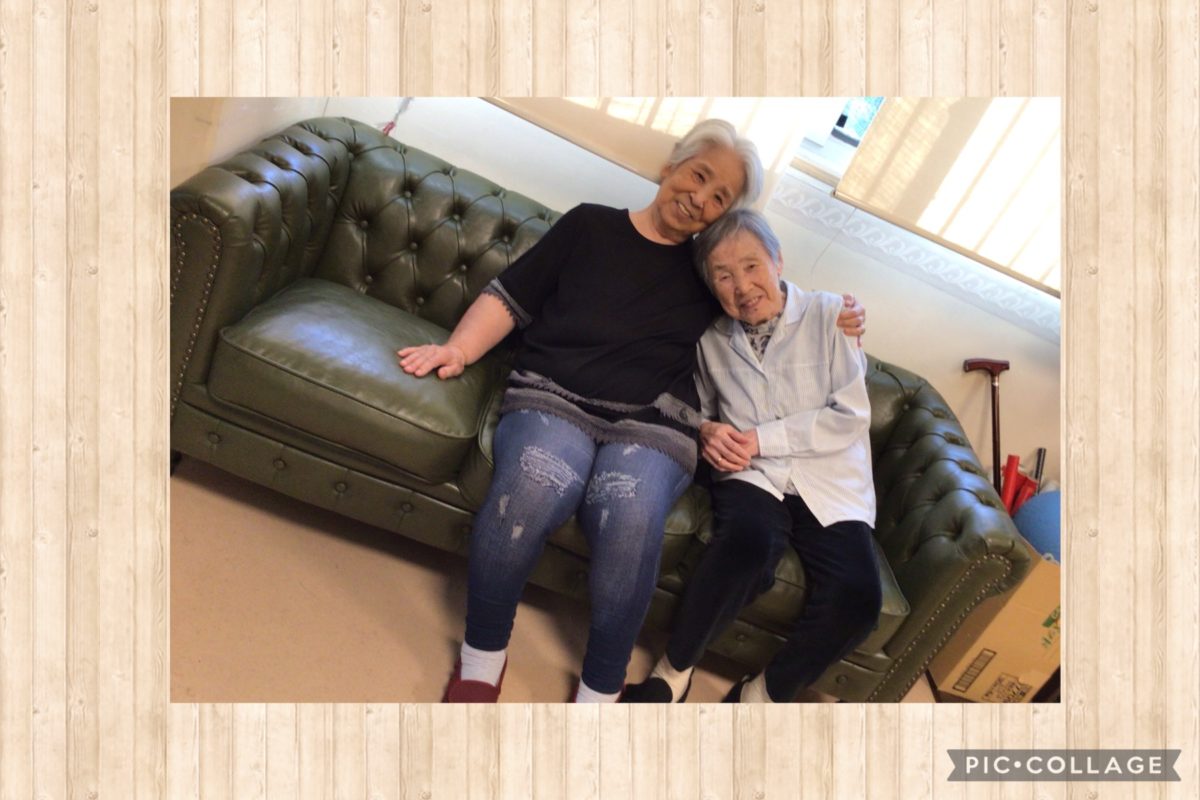 【長居公園】ソファーにソワソワ(>ω<)