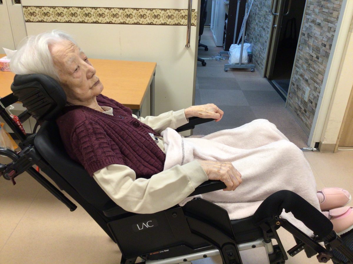 【長居公園】新しい車椅子💺