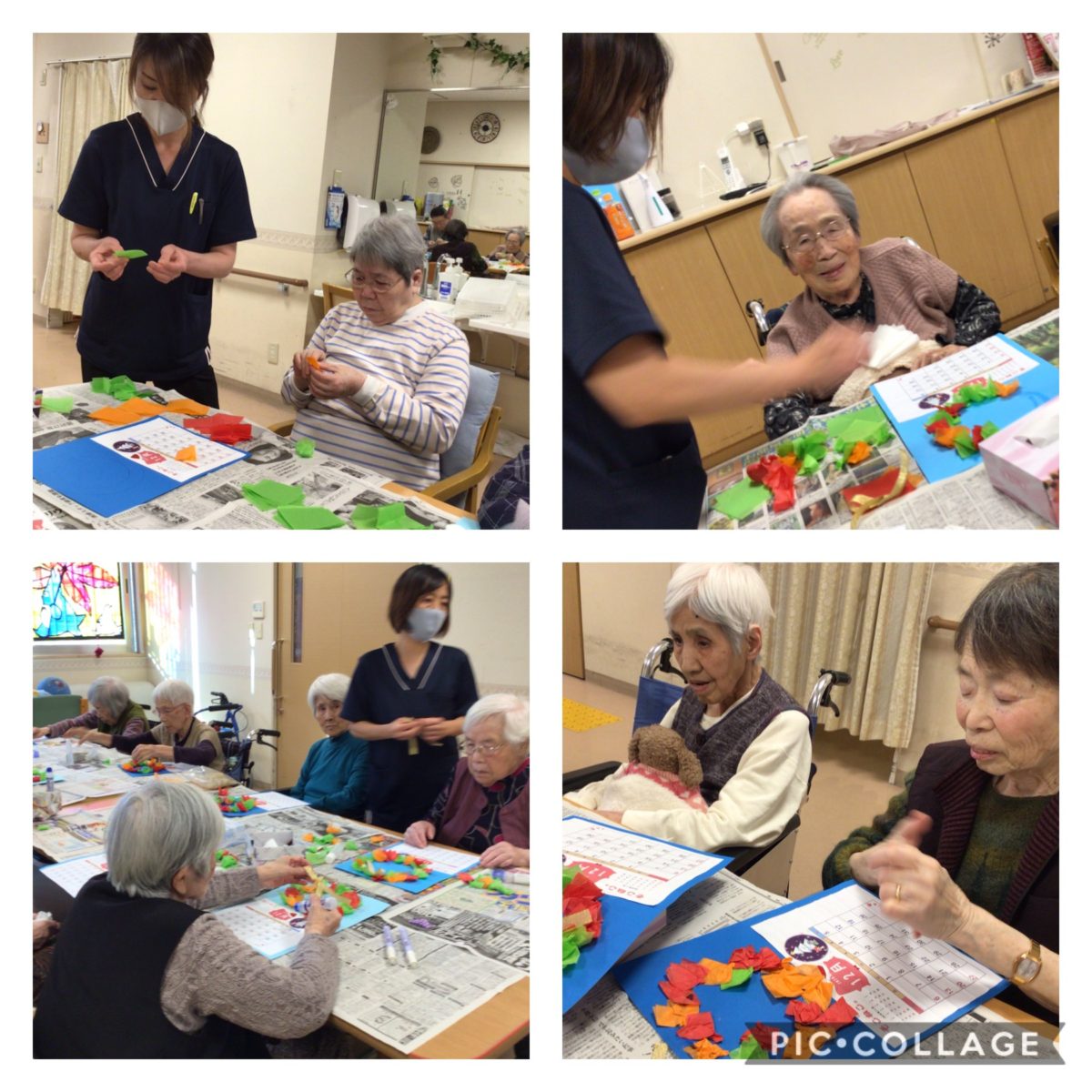 【長居公園】カレンダー作り😁✨