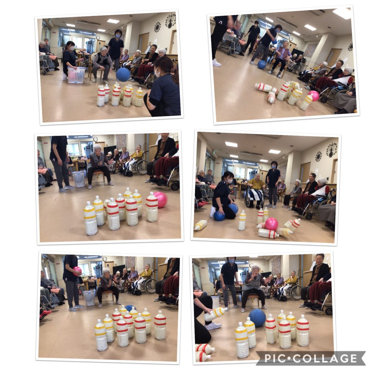 【長居公園】午後レクはボーリング大会