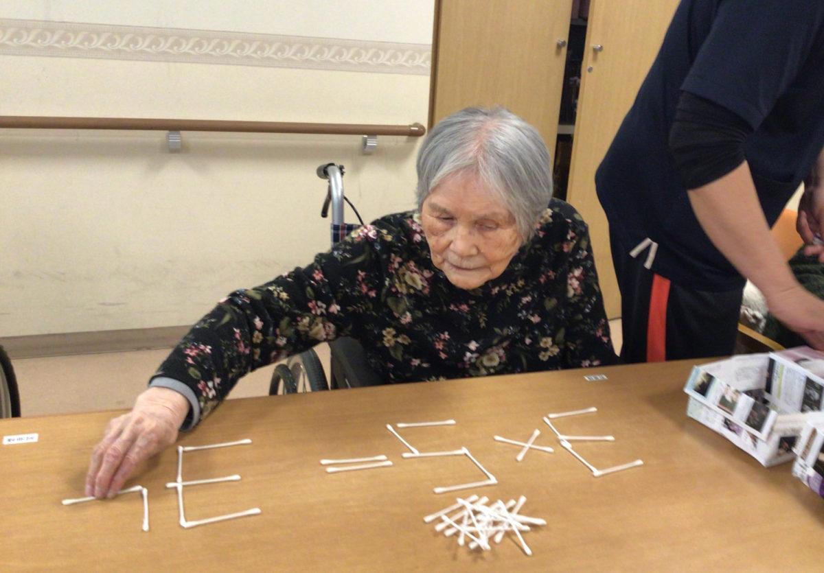 【長居公園】代わりに綿棒で(笑)