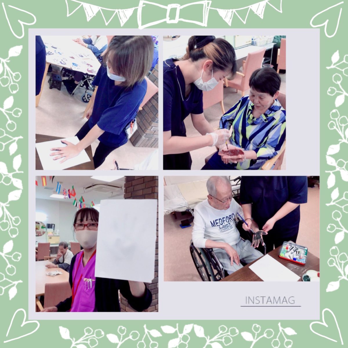 【寝屋川】皆でペタペタ🤚🏻