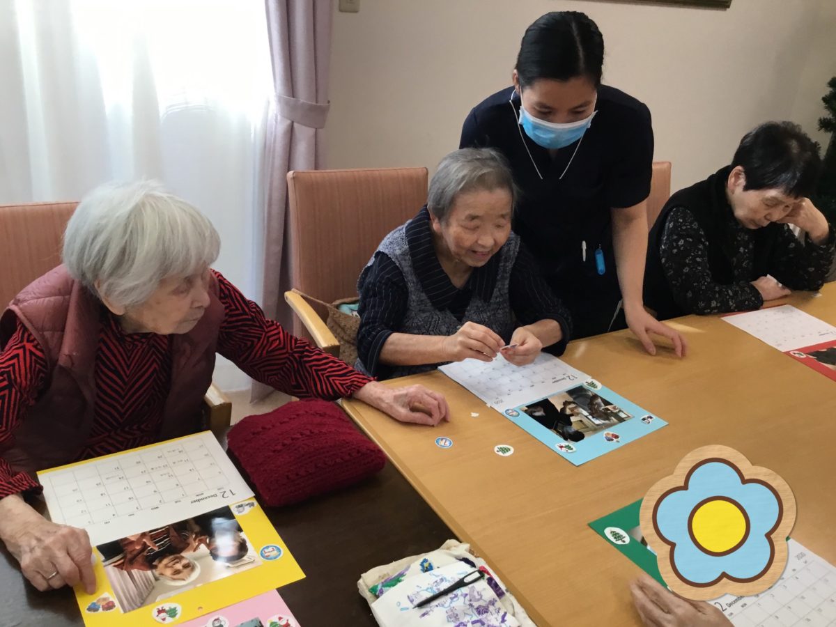 【寝屋川】カレンダー作り😆