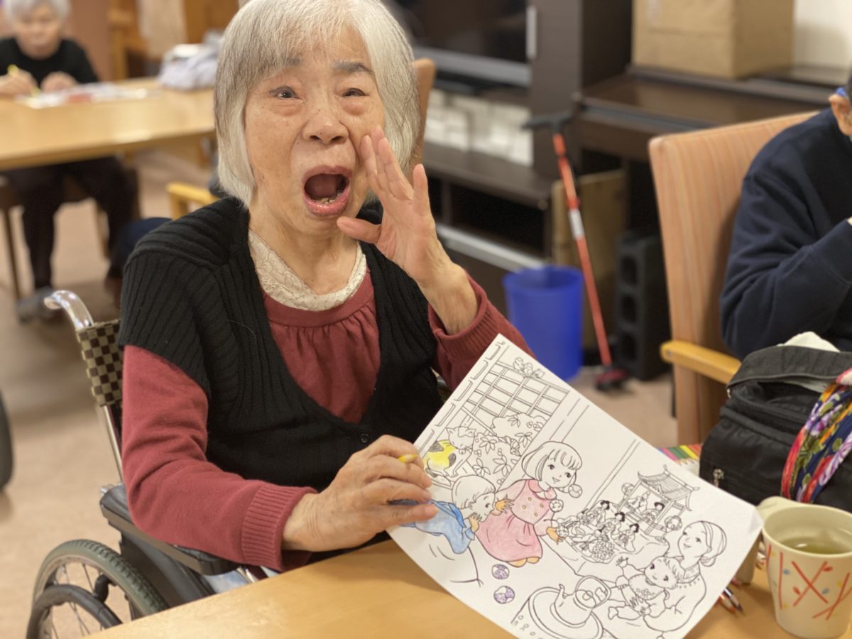 ［門真］塗り絵