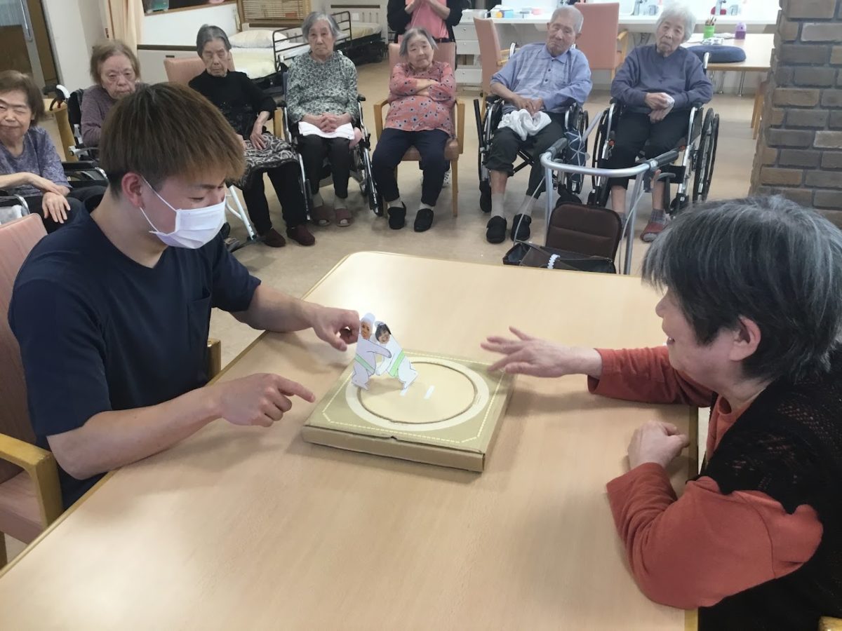 【寝屋川】紙相撲✨