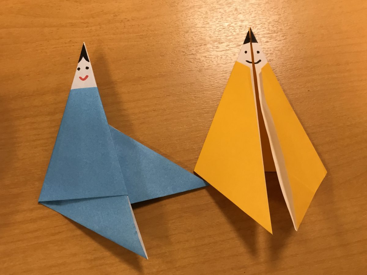 【長居公園】折り姫と折り星🎋