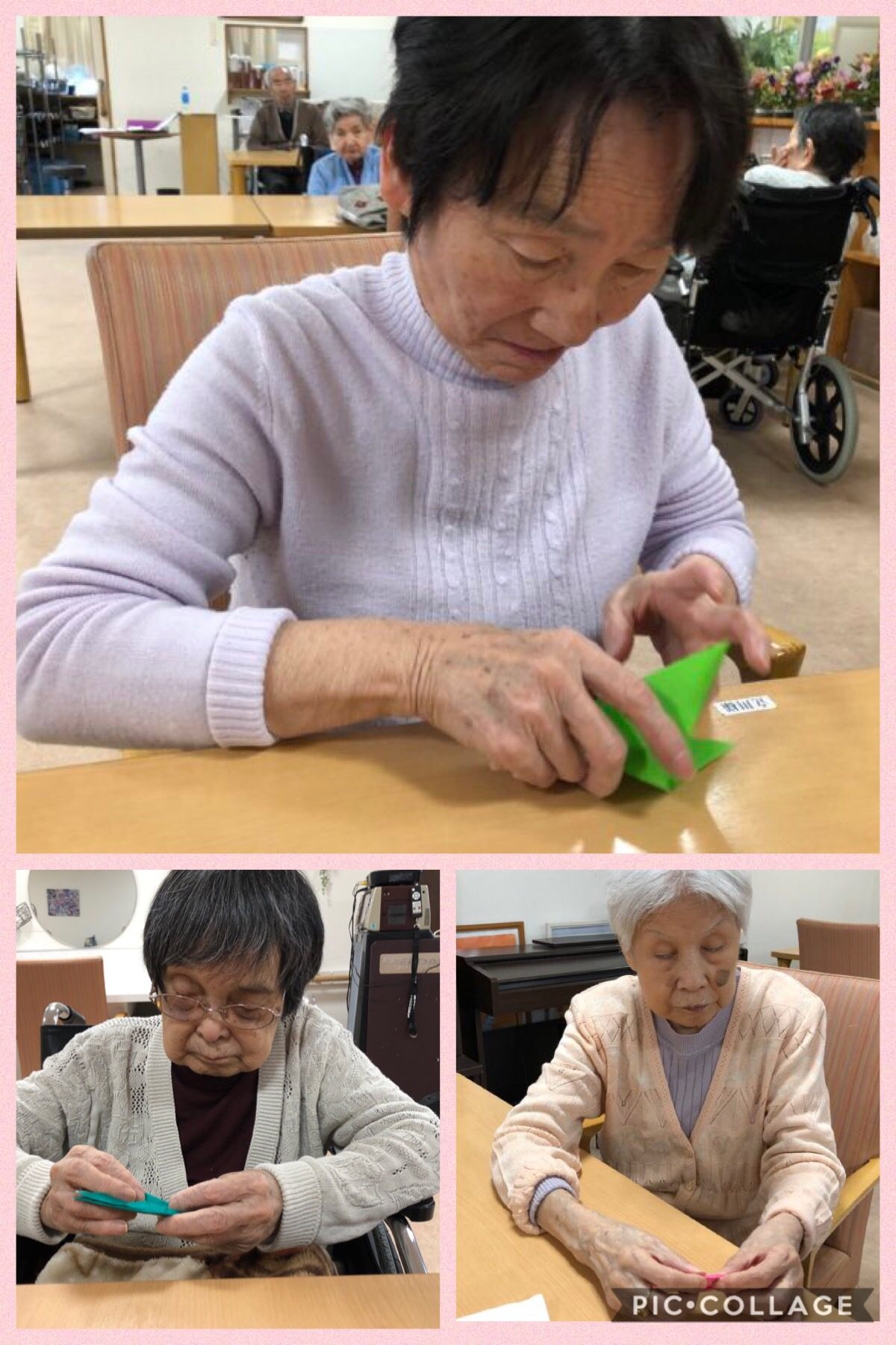 【門真】千羽鶴に願いを込めて