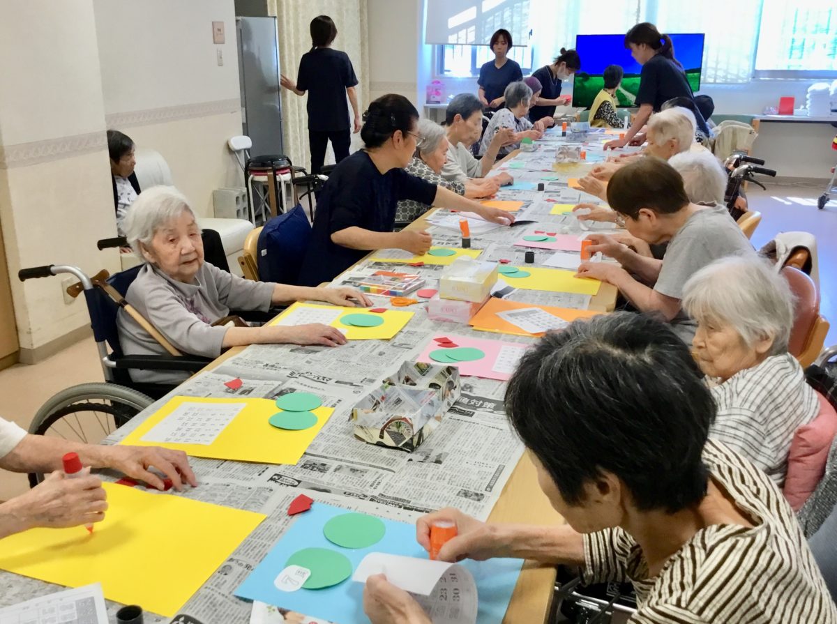 【長居公園】7月カレンダー作り